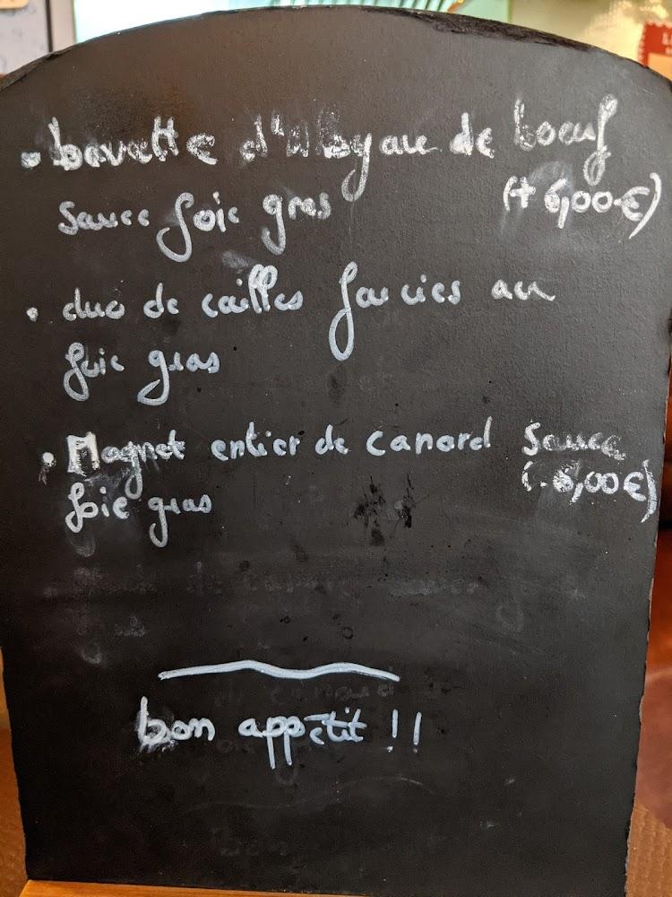 La Route du Miam - Menu Image 1